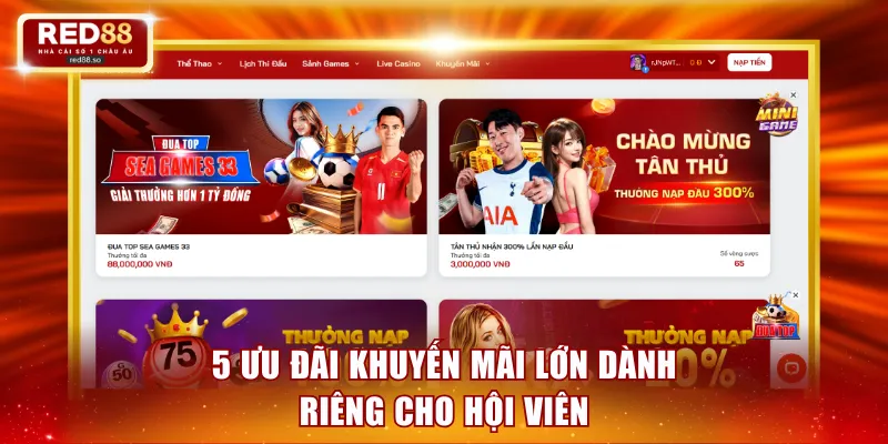 5 ưu đãi khuyến mãi lớn dành riêng cho hội viên